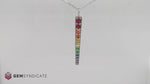 Load and play video in Gallery viewer, Dazzling Rainbow Icicle Pendant
