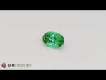 Load and play video in Gallery viewer, Striking Oval Green Tourmaline 3.80ct
