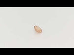 Load and play video in Gallery viewer, Flirty Round Peach Sapphire 0.94ct
