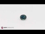 Load and play video in Gallery viewer, Charismatic Oval Teal Sapphire 1.76ct
