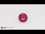 Load and play video in Gallery viewer, Elegant Round Rubellite Tourmaline 8.29ct

