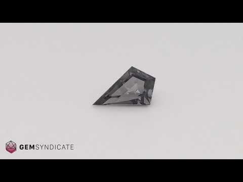 Exquisite Kite Shape Grey Spinel 2.81ct