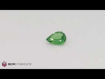 Load and play video in Gallery viewer, Mesmerizing Pear Shape Green Tsavorite Garnet 1.50ct
