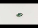 Load and play video in Gallery viewer, Luminous Fancy Shape Teal Sapphire 1.17ct
