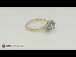 Load and play video in Gallery viewer, Breathtaking Parti Sapphire Ring in 18k Yellow Gold
