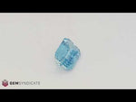 Load and play video in Gallery viewer, Astounding Emerald Shaped Blue Aquamarine 5.88ct
