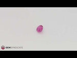 Load and play video in Gallery viewer, Exquisite Oval Pink Sapphire 0.89ct
