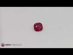 Load and play video in Gallery viewer, Unique Cushion Ruby 1.15ct
