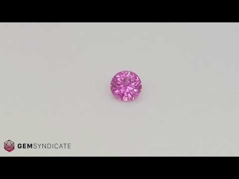 Amazing Round Pink Sapphire 1.47ct