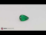 Load and play video in Gallery viewer, Prodigious Pear Shape Green Emerald 2.05ct
