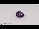 Load and play video in Gallery viewer, Exquisite Pear Shaped Purple Amethyst 13.64ct
