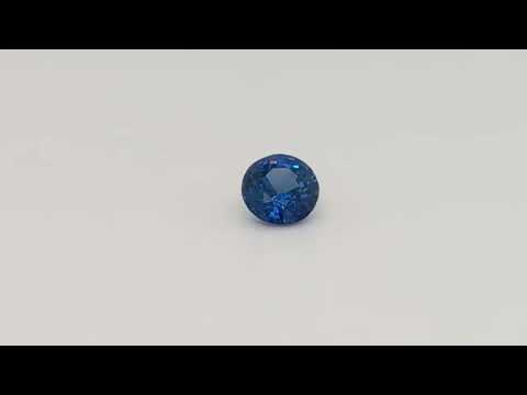 Terrific Round Blue Sapphire 1.17ct