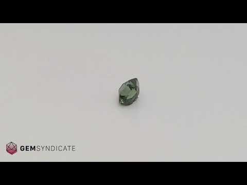 Fascinating Shield Teal Sapphire 1.08ct