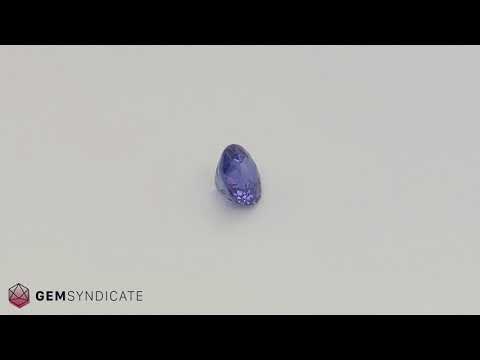 Elegant Oval Purple Sapphire 1.74ct