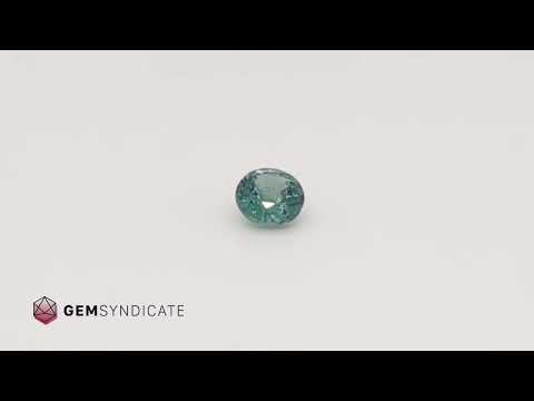 Flirty Round Teal Sapphire 0.67ct