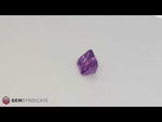 Load and play video in Gallery viewer, Radiant Emerald Shape Purple Amethyst 6.34ct
