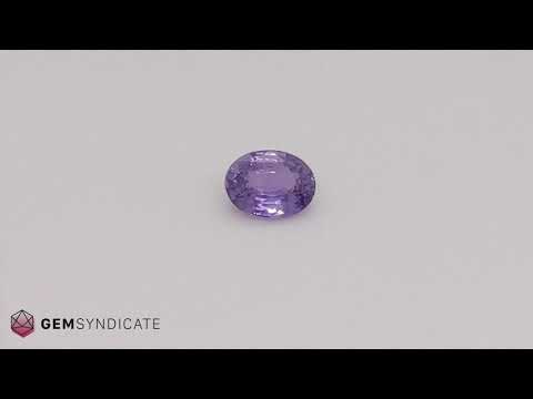 Classic Oval Purple Sapphire 2.10ct