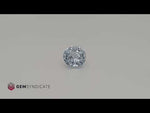Load and play video in Gallery viewer, Classic Round White Sapphire 1.53ct
