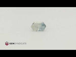 Load and play video in Gallery viewer, Fascinating Elongated Hexagon Bi-Color Sapphire 1.84ct
