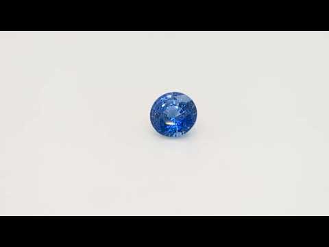 Lively Round Blue Sapphire 1.85ct