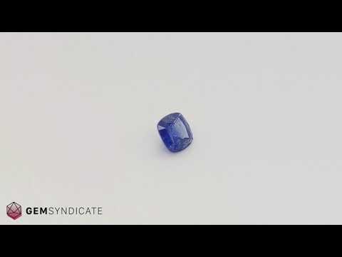 Courtly Cushion Blue Sapphire 1.27ct