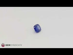 Load and play video in Gallery viewer, Courtly Cushion Blue Sapphire 1.27ct
