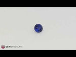 Load and play video in Gallery viewer, Amazing Round Blue Sapphire 1.33ct

