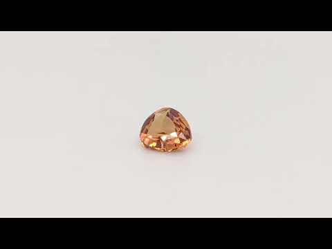 Ravishing Pear Shape Orange Sapphire 2.07ct