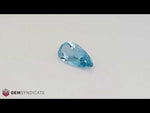 Load and play video in Gallery viewer, Dazzling Pear Shape Santa Maria Blue Aquamarine 3.80ct
