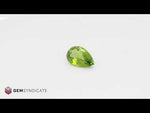 Load and play video in Gallery viewer, Gorgeous Pear Shape Green Peridot 5.61ct
