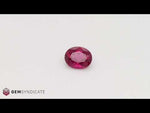 Load and play video in Gallery viewer, Astonishing Oval Rubellite Tourmaline 2.82ct
