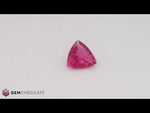 Load and play video in Gallery viewer, Magnificent Trillion Pink Tourmaline 7.51ct

