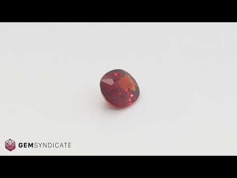 Magnificent Oval Reddish/Orange Spessartite Garnet 5.24ct