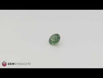 Load and play video in Gallery viewer, Electrifying Cushion Green Sapphire 1.20ct
