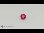 Load and play video in Gallery viewer, Gorgeous Round Ruby 1.55ct
