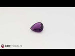 Load and play video in Gallery viewer, Lovely Pear Shaped Purple Amethyst 6.23ct
