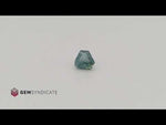 Load and play video in Gallery viewer, Alluring Shield Shape Teal Sapphire 1.09ct
