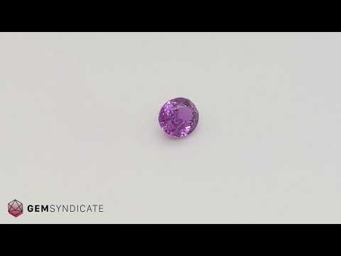 Marvelous Oval Purple Sapphire 1.56ct