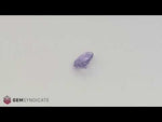 Load and play video in Gallery viewer, Fantastic Pear Shape Purple Sapphire 2.07ct
